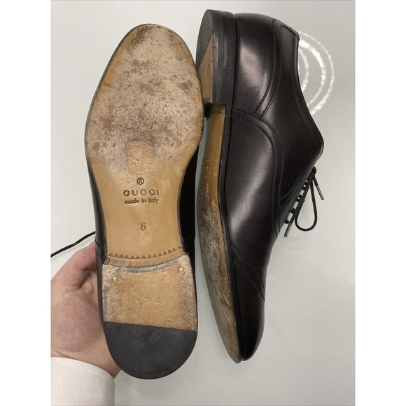 Gucci Oxford Wingtip Loafers US 7 EU 40 PRISTINE!! - Picture 5 of 5